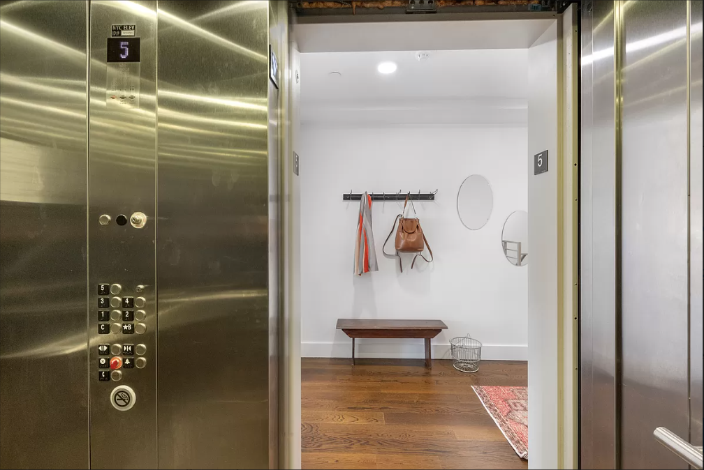 How safe is an elevator that opens directly into your apartment?
